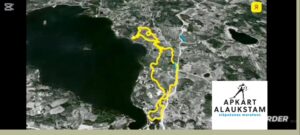 7.8KM VESELĪBAS slēpojuma karte