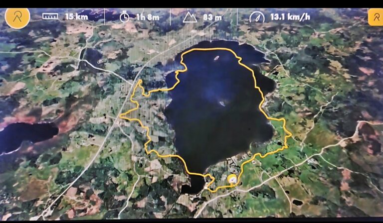 15KM TAUTAS slēpojuma karte