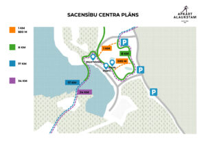 Sacensību Centra plānojums